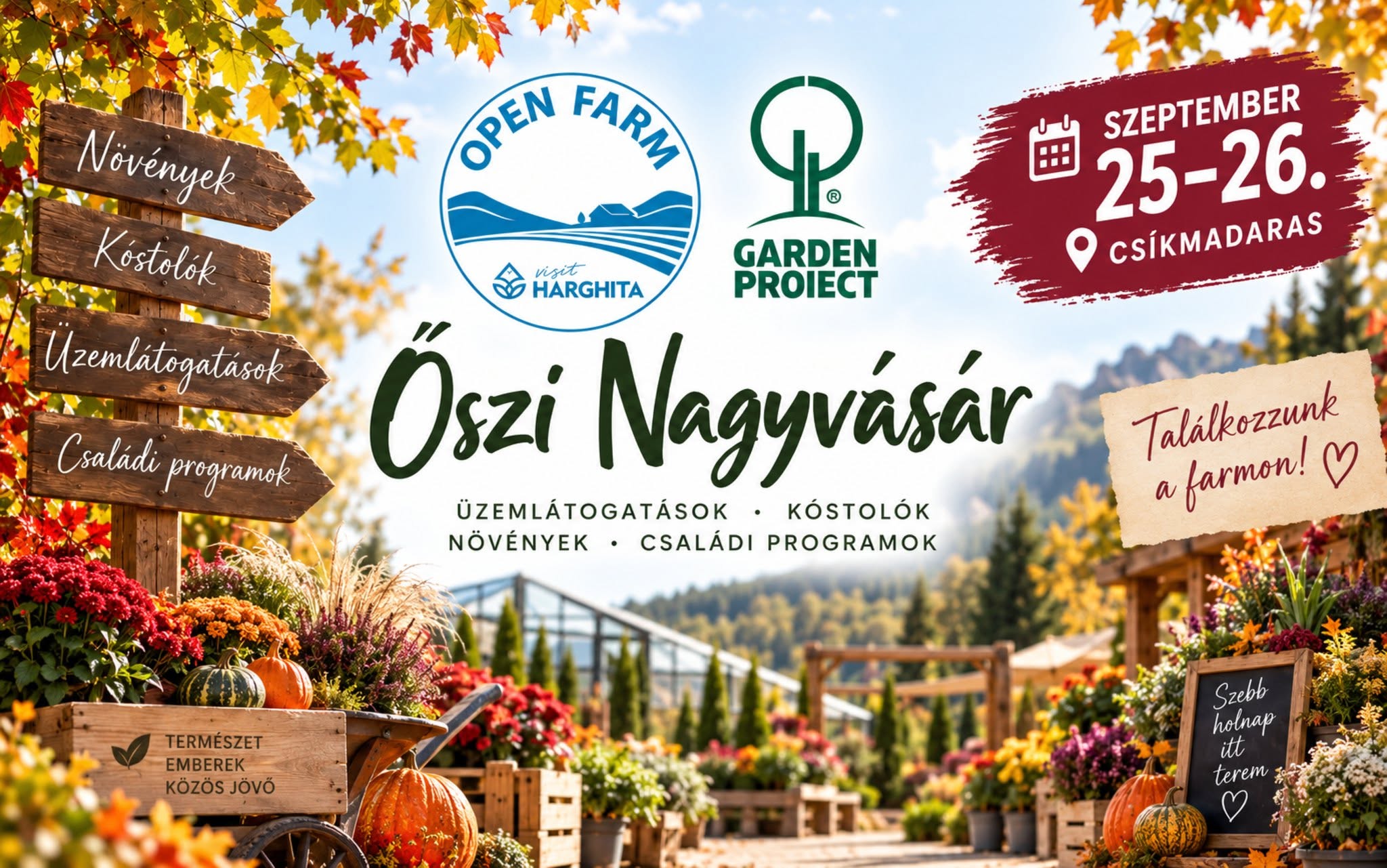 WEEKEND OPEN FARM & TÂRG DE TOAMNĂ